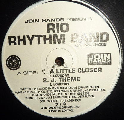 Rio Rhythm Band – A Little Closer (12", UK - 1997)