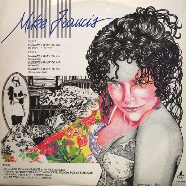 Mike Francis – Suddenly Back To Me (12", Italy - 1987)