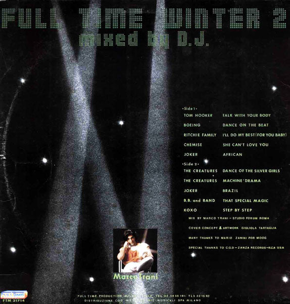 Various – Full Time Winter 2 (LP, Italy - 1982)