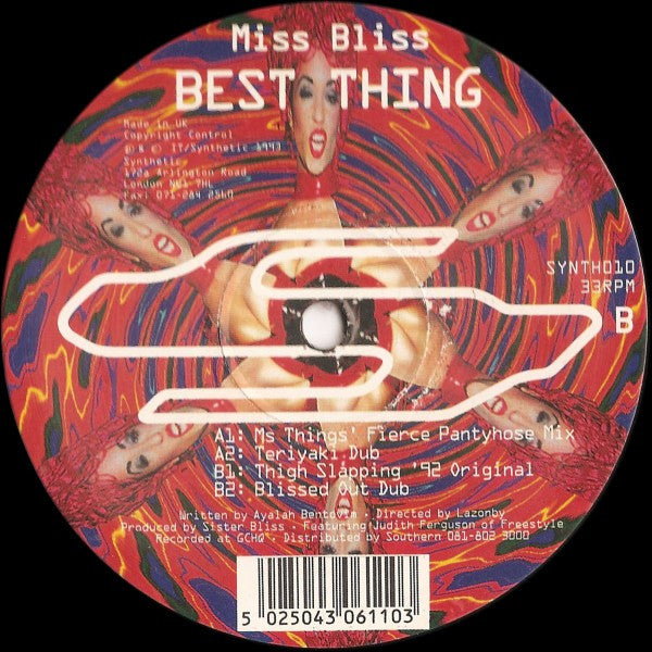 Miss Bliss – Best Thing (12", UK - 1993)