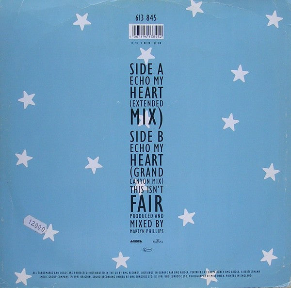 Lindy Layton – Echo My Heart (12", UK - 1991)