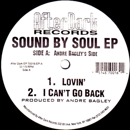 André Bagley, Clayton Council – Sound By Soul EP (12", US)