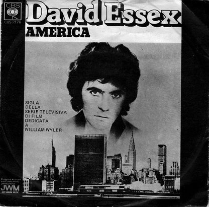 David Essex – America (7", Italy - 1974)