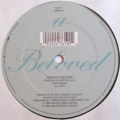 The Beloved – Loving Feeling (12", UK - 1988)