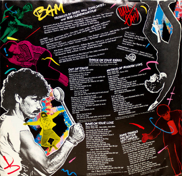 Daryl Hall & John Oates – Big Bam Boom (LP, Album, US - 1984)