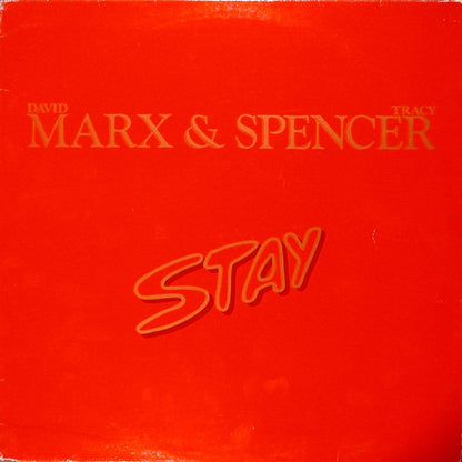 Marx & Spencer – Stay (12", Italy - 1983)