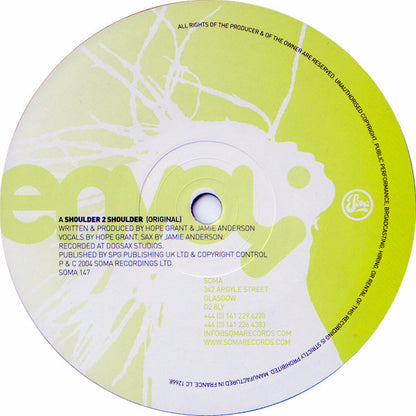 Envoy – Shoulder 2 Shoulder (12", UK - 2004)