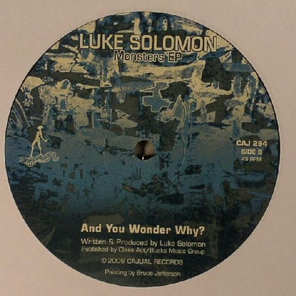 Luke Solomon – Monsters EP (12", US - 2006)
