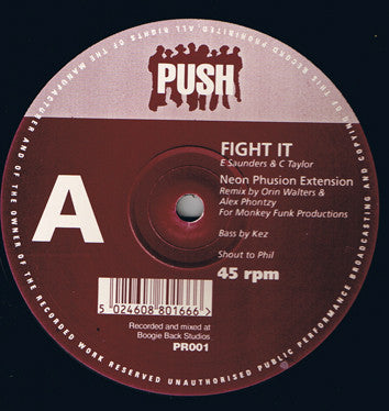 Push (2) – Fight It (12", UK - 1997)