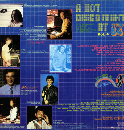 Various – A Hot Disco Night At Studio 54 - Vol.4 (LP, Compilation, Italy - 1982)
