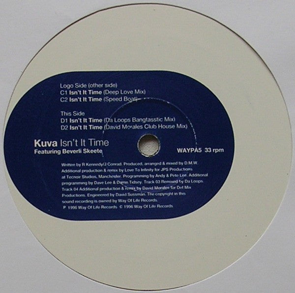 Kuva – Isn't It Time (12", UK - 1996)