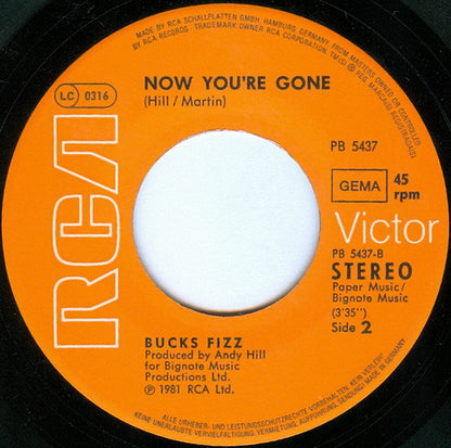 Bucks Fizz – The Land Of Make Believe (7", Germany - 1981)