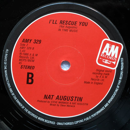 Nat Augustin – Ego (12", UK - 1986)