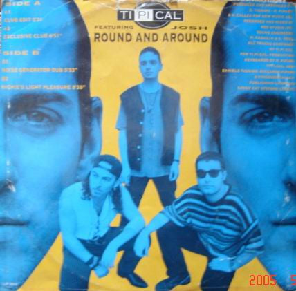 Ti.Pi.Cal., Josh Colow – Round And Around (12", Italy - 1995)