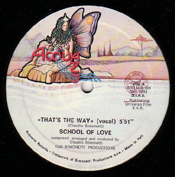 School Of Love – That's The Way (12", Italy - 1983)