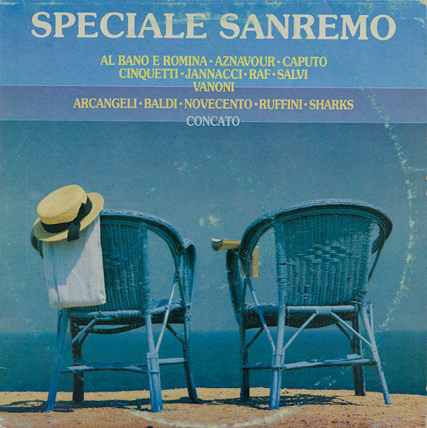 Various – Speciale Sanremo (LP, Compilation, Italy - 1989)
