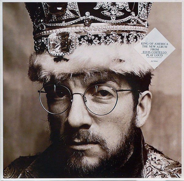 The Costello Show, The Attractions, The Confederates – King Of America (LP, Album, Europe - 1986)