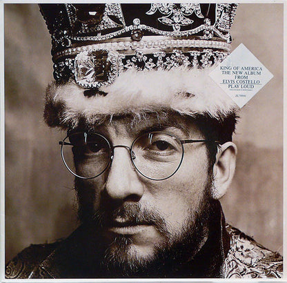 The Costello Show, The Attractions, The Confederates – King Of America (LP, Album, Europe - 1986)