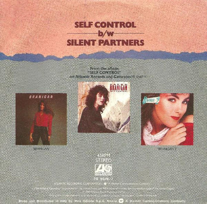 Laura Branigan – Self Control (7", Italy - 1984)