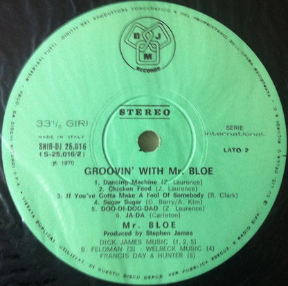 Mr. Bloe – Groovin With Mr. Bloe (LP, Album, Italy - 1970)