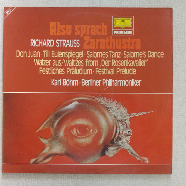 Richard Strauss, Berliner Philharmoniker – Also Sprach Zarathustra (LP, Compilation, Germany)