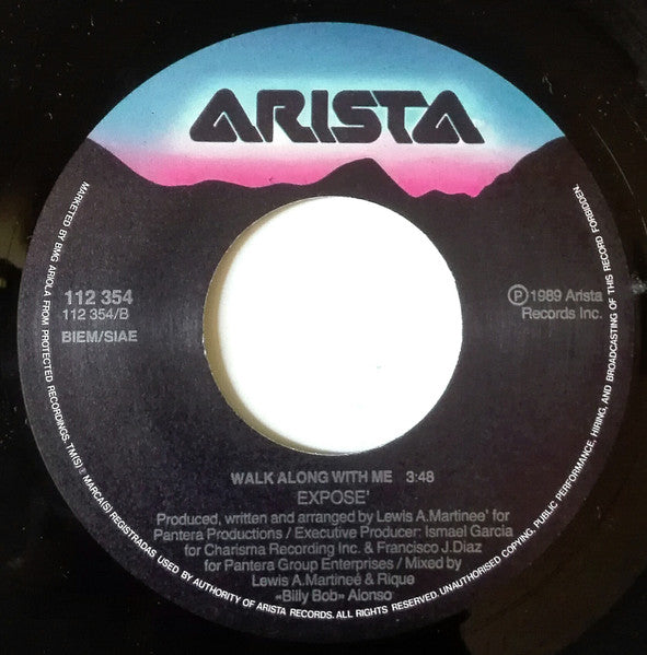 Exposé – What You Don't Know (7", Italy - 1989)