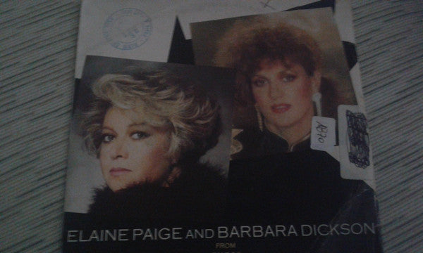 Elaine Paige, Barbara Dickson – I Know Him So Well (7", Italy - 1985)