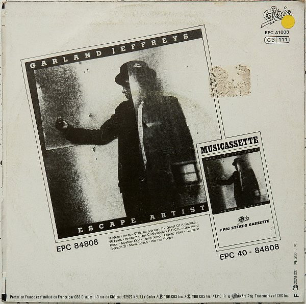 Garland Jeffreys – Modern Lovers (7", France - 1981)