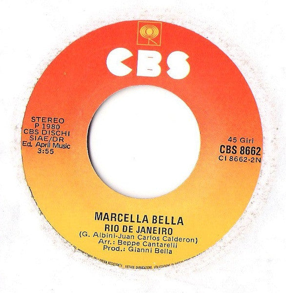 Marcella Bella – Baciami (7", Italy - 1980)