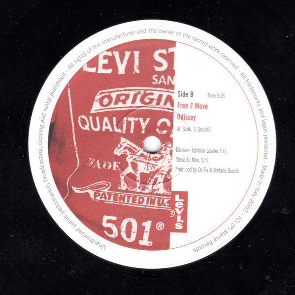 Percy Sledge, Free 2 Move – When A Man Loves A Woman / Odissey (12", Limited Edition, Italy - 2003)