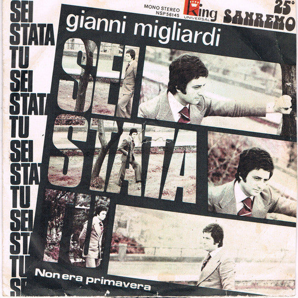 Gianni Migliardi – Sei Stata Tu (7", Italy - 1975)