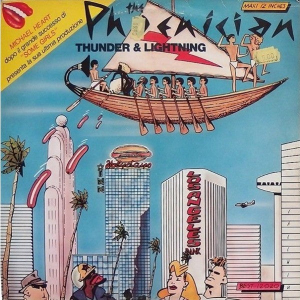 The Phoenician – Thunder & Lightning (12", Italy - 1983)