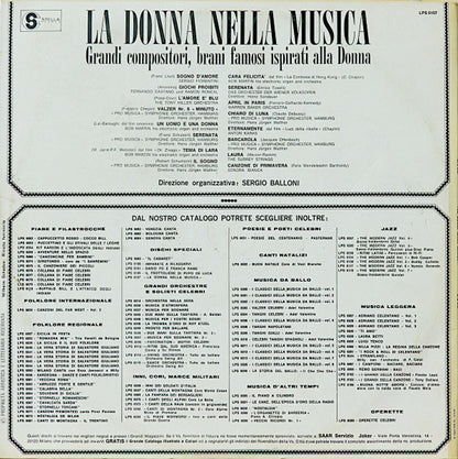 Various – La Donna Nella Musica (Grandi Compositori, Brani Famosi Ispirati Alla Donna) (LP, Compilation, Italy)