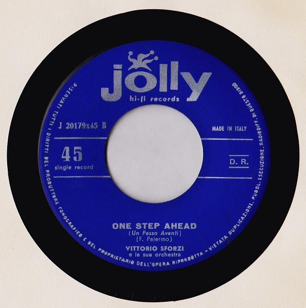 Anita Traversi, Quartetto Radar, Vittorio Sforzi E La Sua Orchestra – One Step Ahead (Un Passo Avanti) (7", Italy - 1962)