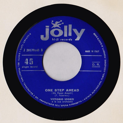 Anita Traversi, Quartetto Radar, Vittorio Sforzi E La Sua Orchestra – One Step Ahead (Un Passo Avanti) (7", Italy - 1962)