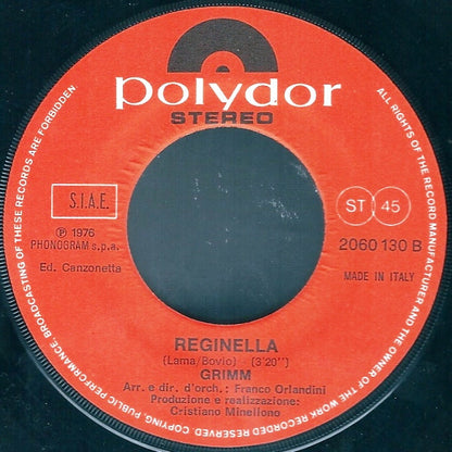 Grimm (16) – Piccola / Reginella (7", Italy - 1976)