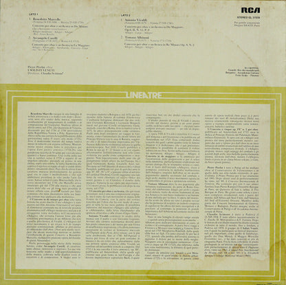 Pierre Pierlot, I Solisti Veneti, Claudio Scimone – Concerti Per Oboe Di A.Marcello/Corelli/Vivaldi/Albinoni (LP, Compilation, Italy - 1977)