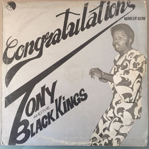 Tony Grey (2), Black Kings – Congratulations (LP, Album, Nigeria - 1977)