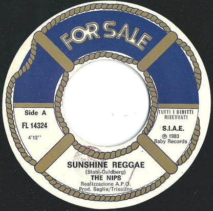 The Nips (2) – Sunshine Reggae (7", Italy - 1983)