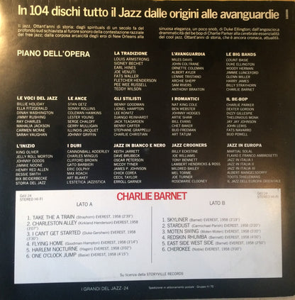 Charlie Barnet – Charlie Barnet (LP, Compilation, Italy - 1981)