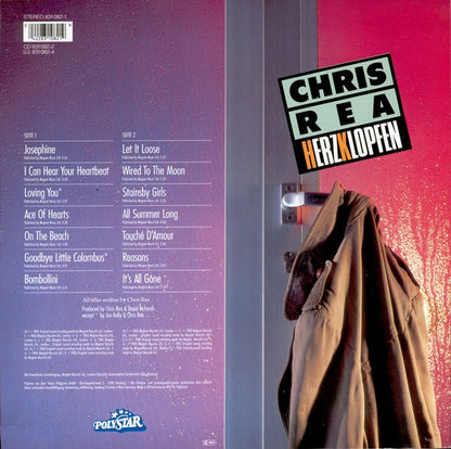 Chris Rea – Herzklopfen (LP, Compilation, Germany - 1986)
