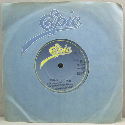 Joe Dolce Music Theatre – Shaddap You Face (7", UK - 1980)