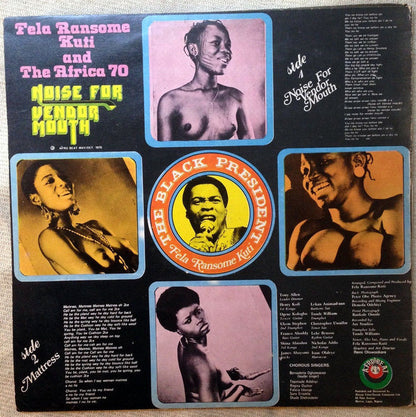 Fela Kuti, Africa 70 – Noise For Vendor Mouth (LP, Album, Nigeria - 1975)