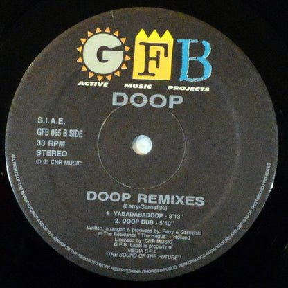 Doop – Doop (Remixes) (12", Italy - 1994)
