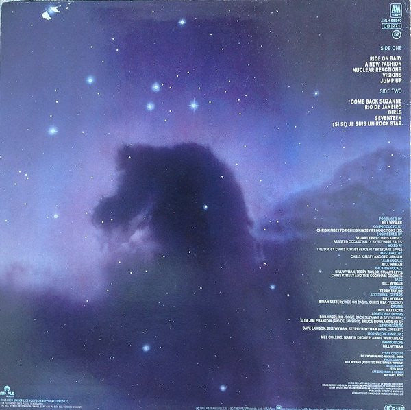 Bill Wyman – Bill Wyman (LP, Album, Europe - 1982)
