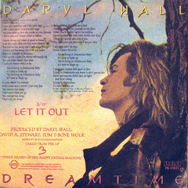 Daryl Hall – Dreamtime (7", Italy - 1986)