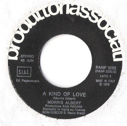 Morris Albert – Leave Me (7", Italy - 1976)