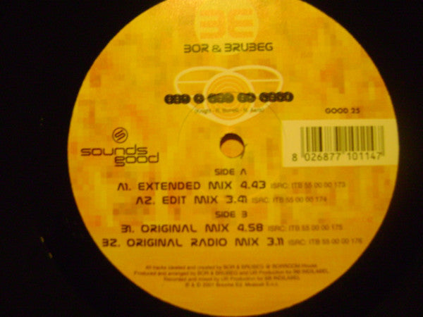 Bor & Brubeg – Got A Lot Of Love (12", Italy - 2001)