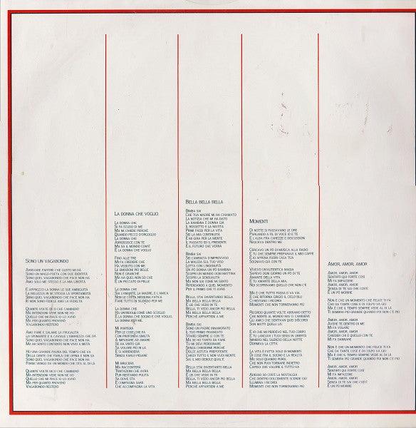 Julio Iglesias – Momenti (LP, Album, Europe - 1982)