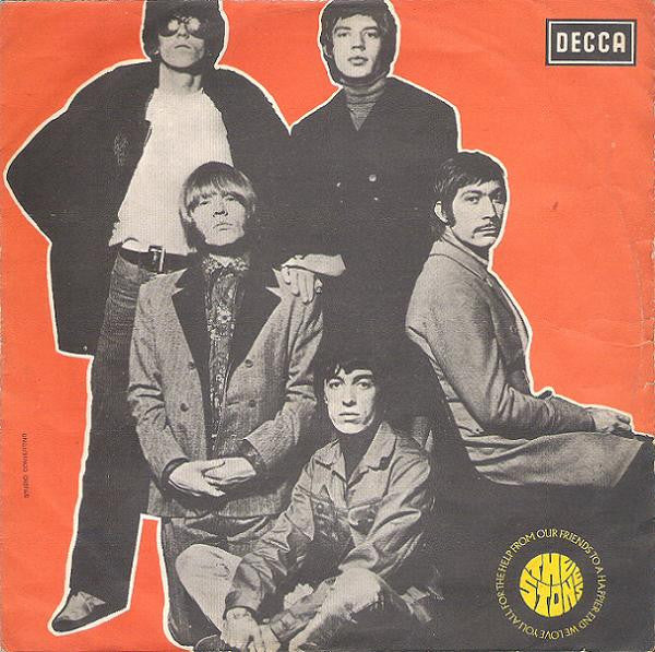 The Rolling Stones – We Love You / Dandelion (7", Italy - 1967)